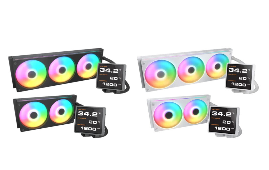 COUGAR brings exciting new cases, coolers and fans 3 COUGAR Poseidon Vistek Pro ARGB liquid cooler