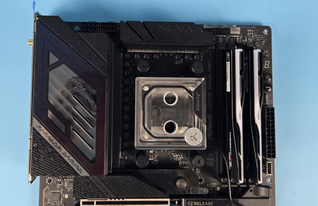 EK-Quantum Velocity3 Plexi - CPU Water Block Review 24 EK Quantum Velocity3 1700 1851 AM5 Plexi Installation 4