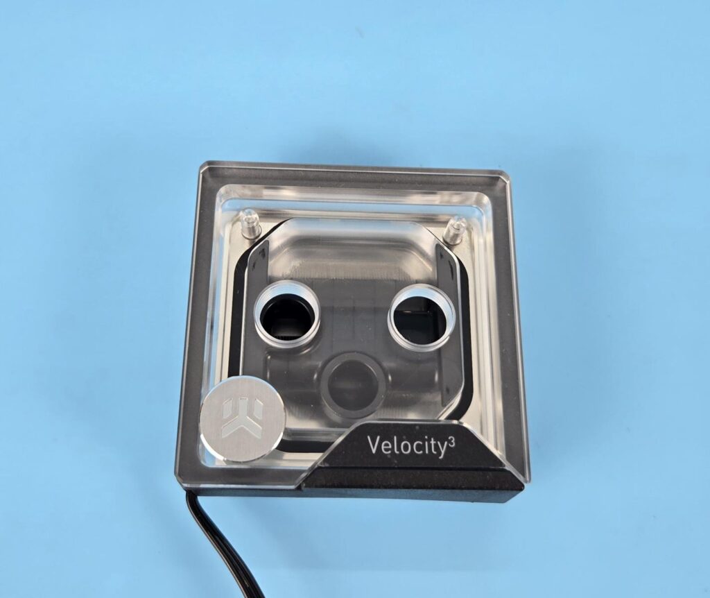 EK-Quantum Velocity3 Plexi - CPU Water Block Review 8 EK Quantum Velocity3 1700 1851 AM5 Plexi Top View