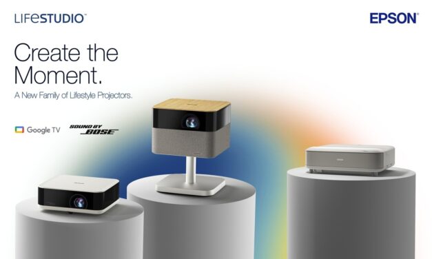 Epson Lifestudio projectors shine bright with Bose sound 3LCD Tech