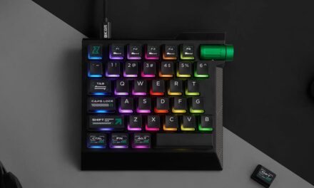 Lemokey L0 HE brings powerful one-handed gaming keyboard