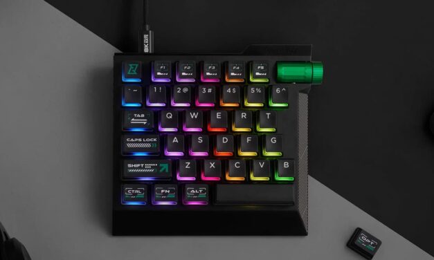 Lemokey L0 HE brings powerful one-handed gaming keyboard