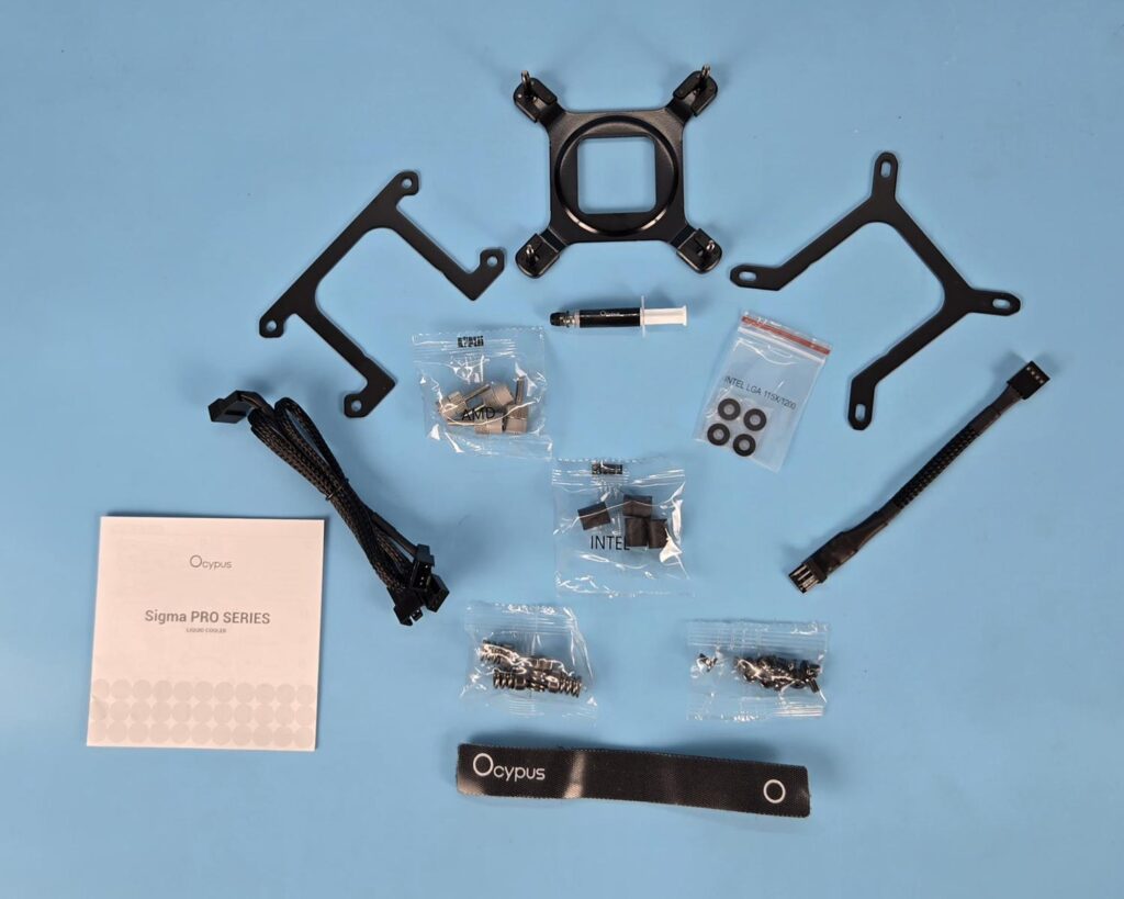 Ocypus Sigma L36 Pro BK Accessories