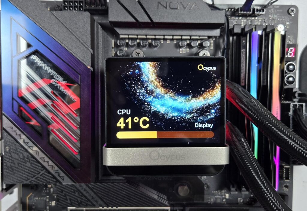 Ocypus Sigma L36 Pro BK RGB Display 2