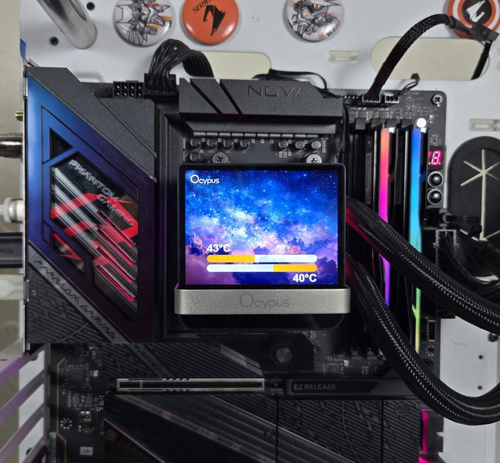 Ocypus Sigma L36 Pro BK RGB Display 3