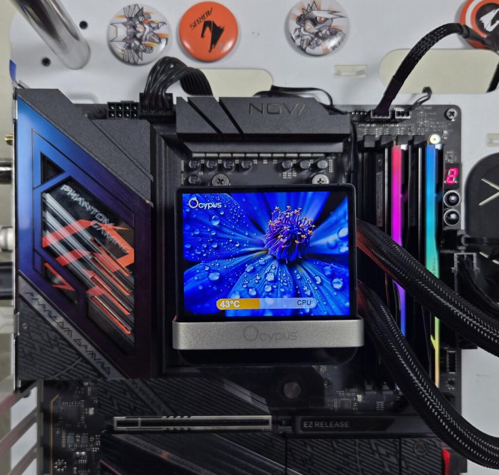 Ocypus Sigma L36 Pro BK RGB Display 4