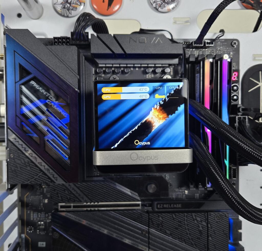 Ocypus Sigma L36 Pro BK RGB Display 6