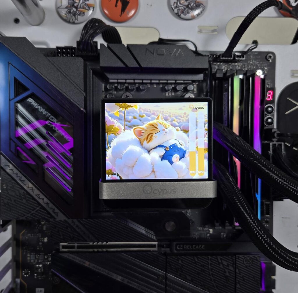 Ocypus Sigma L36 Pro BK RGB Display 7