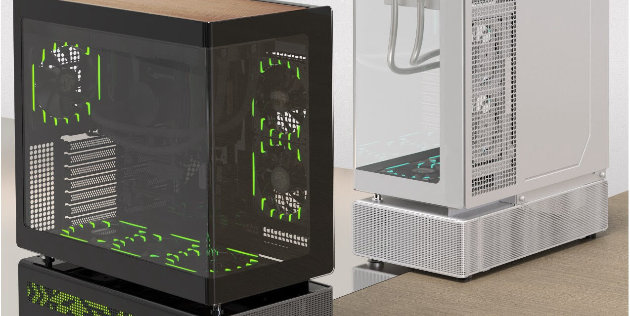 GAMEMAX N90: A Panoramic Showcase with LED DOT Matrix Display and Wood Aesthetics