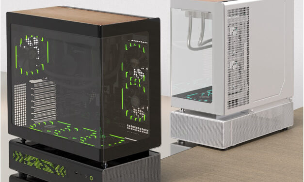 GAMEMAX N90: A Panoramic Showcase with LED DOT Matrix Display and Wood Aesthetics