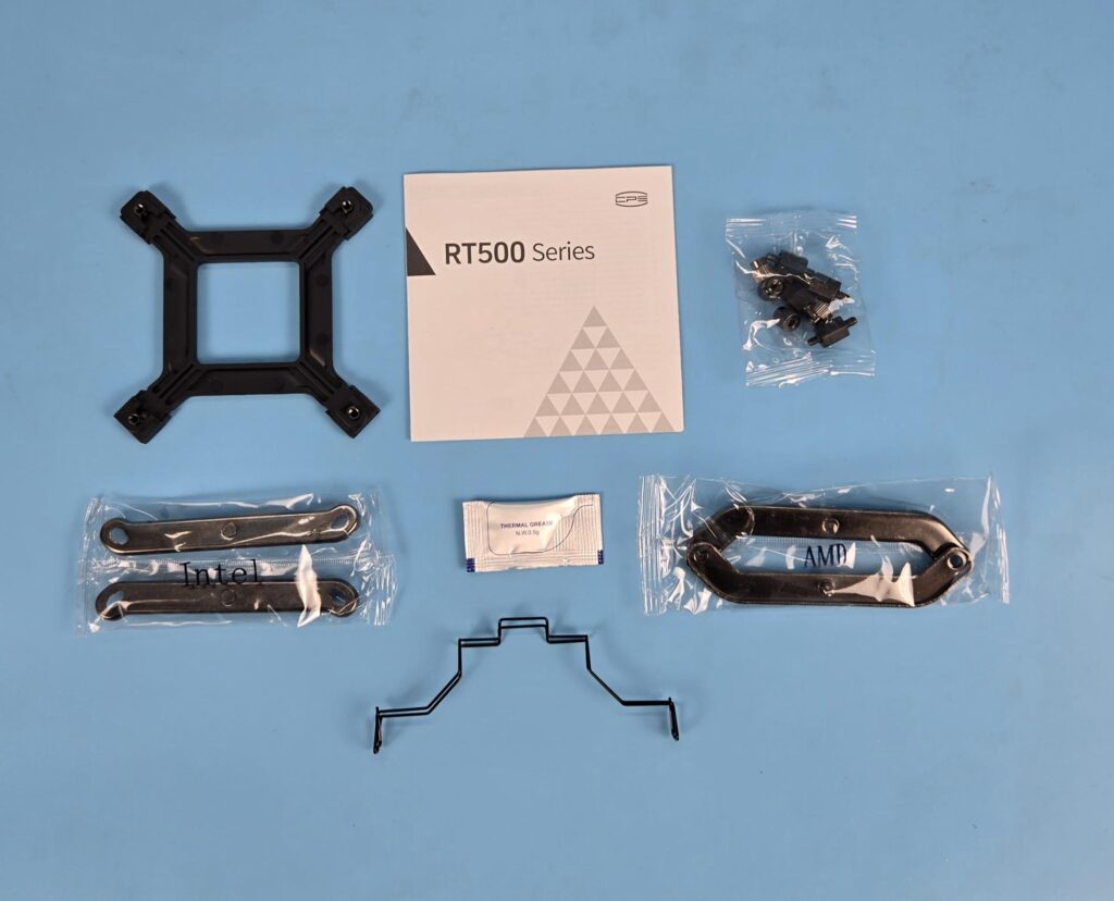 CPS RT500 TC ARGB BK Air Cooler Review 3 CPS RT500 TC ARGB Accessories