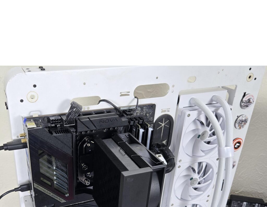CPS RT500 TC ARGB BK Air Cooler Review 19 CPS RT500 TC ARGB Clearance Motherboard
