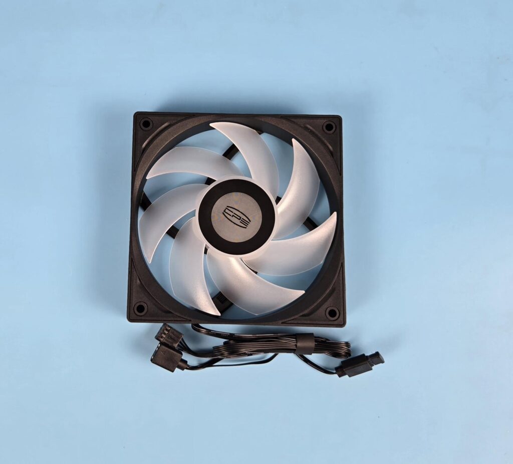 CPS RT500 TC ARGB BK Air Cooler Review 13 CPS RT500 TC ARGB Fan 1