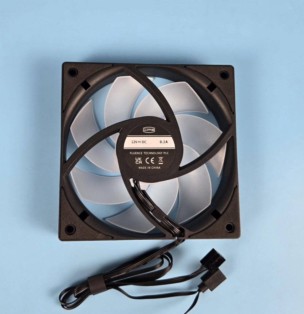 CPS RT500 TC ARGB BK Air Cooler Review 15 CPS RT500 TC ARGB Fan 3