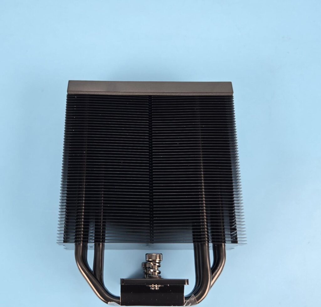 CPS RT500 TC ARGB BK Air Cooler Review 6 CPS RT500 TC ARGB Heatsink Front View 1