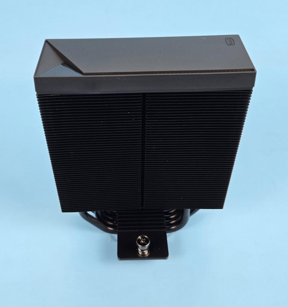 CPS RT500 TC ARGB BK Air Cooler Review 7 CPS RT500 TC ARGB Heatsink Front View