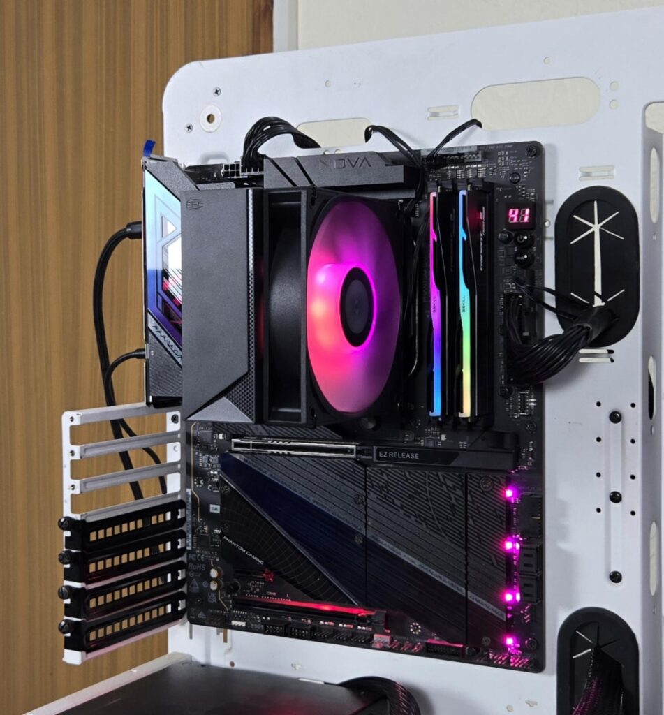 CPS RT500 TC ARGB BK Air Cooler Review 20 CPS RT500 TC ARGB RGB 1