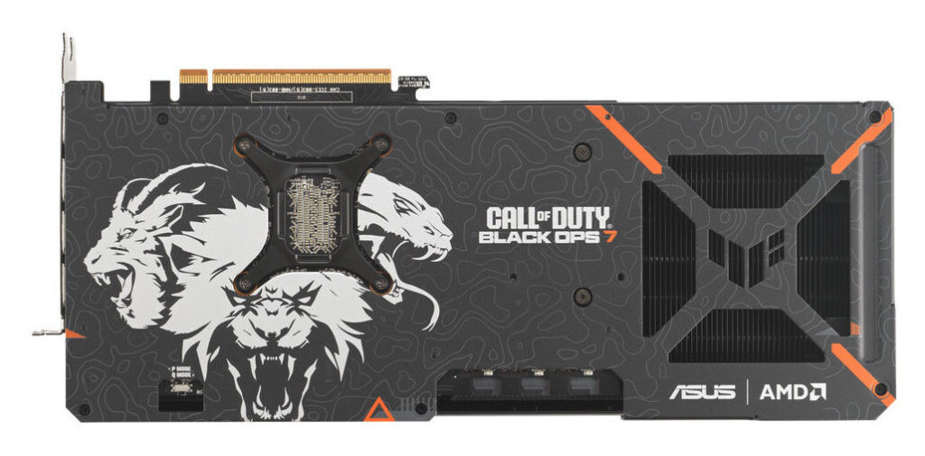 ASUS brings exciting Call of Duty: Black Ops 7 edition of TUF Gaming RX 9070 XT 2 Call Of Duty Black Ops 7 Edition TUF Gaming Radeon RX 9070 XT graphics card 7