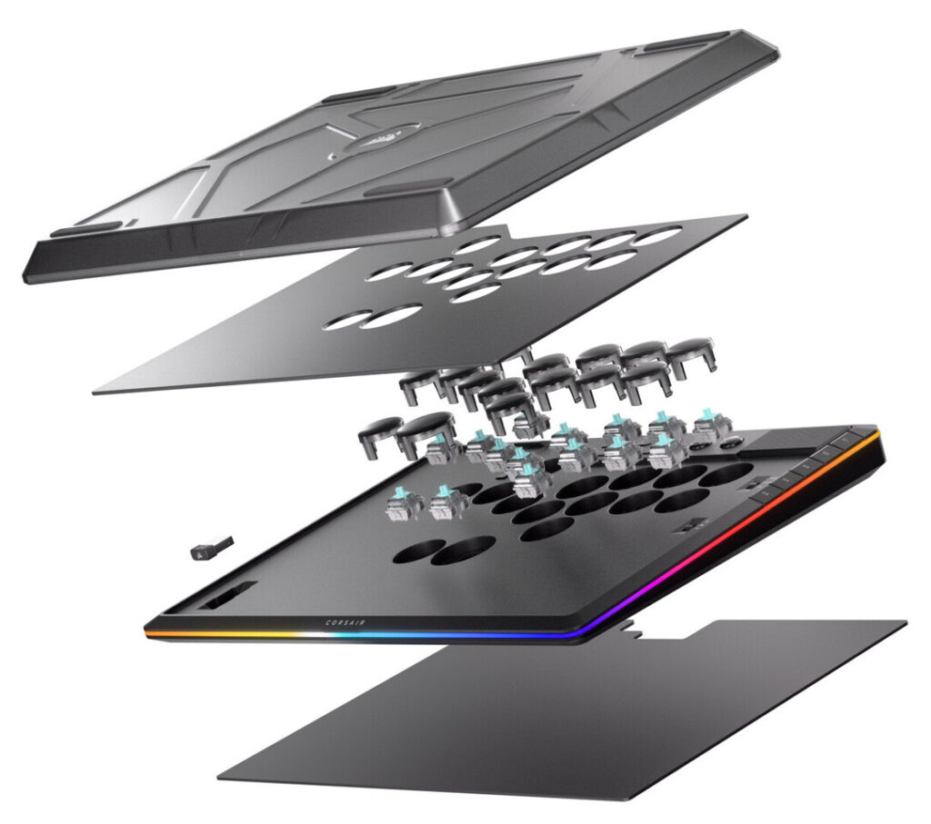 Corsair launches powerful Novablade Pro wireless fight controller 4 Corsair Novablade Pro 4