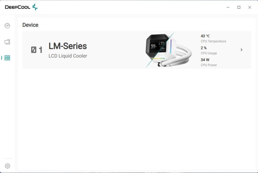 DeepCool LM360 WH Liquid Cooler Review: A True Value King 29 DeepCool LM360 White Software 4