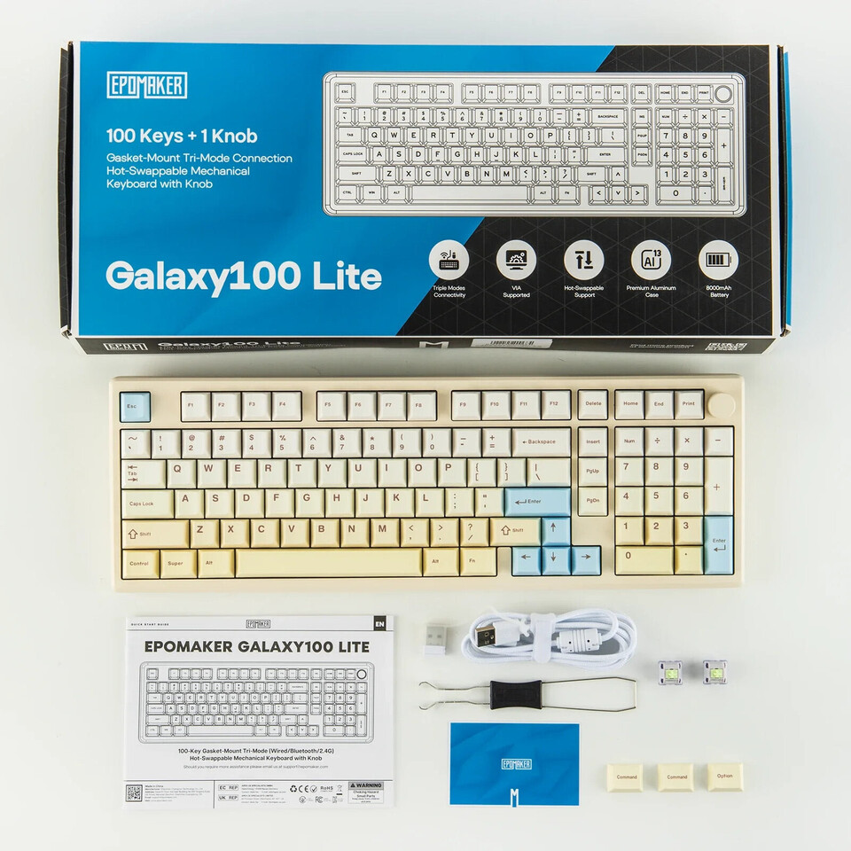 Epomaker Galaxy100 Lite delivers premium feel in a lighter and smarter form 2 EPOMAKER Galaxy 100 Lite 4