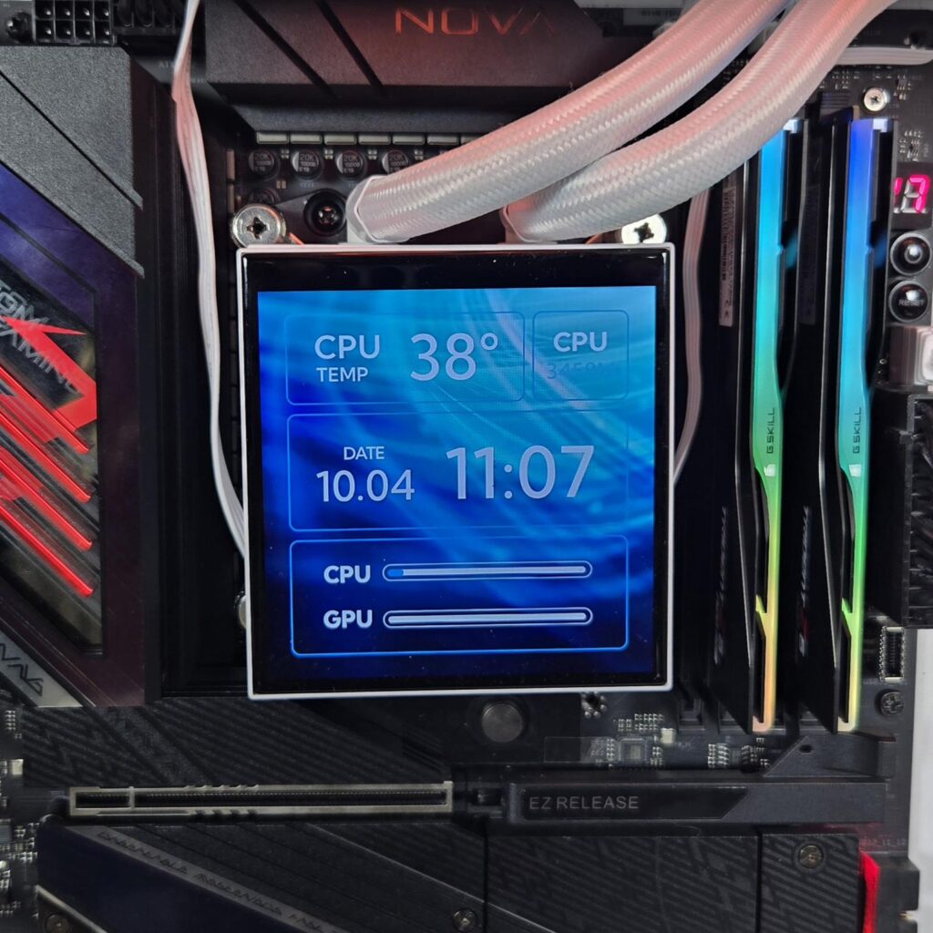 Gamemax Glacier 360 LCD AIO White Review: A Performance Beast 44 Gamemax Glacier 360 White Display 10