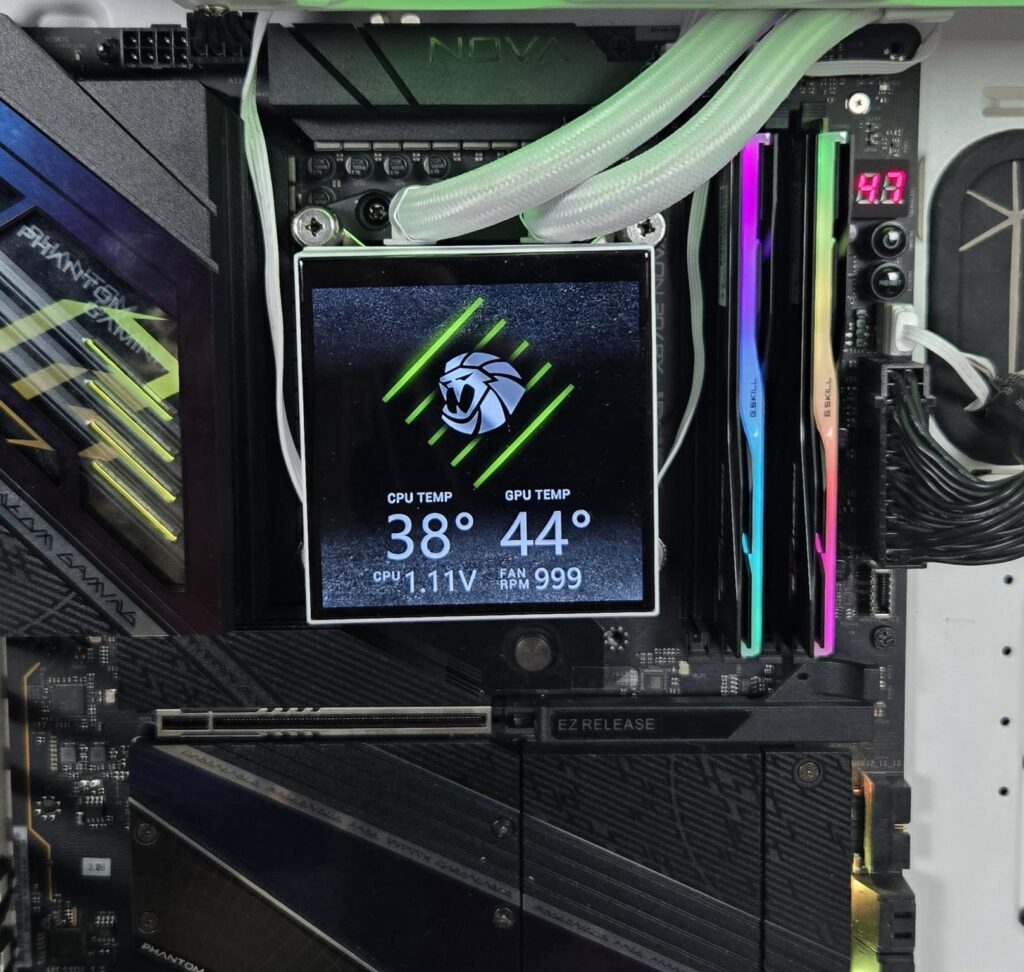 Gamemax Glacier 360 LCD AIO White Review: A Performance Beast 36 Gamemax Glacier 360 White Display 2