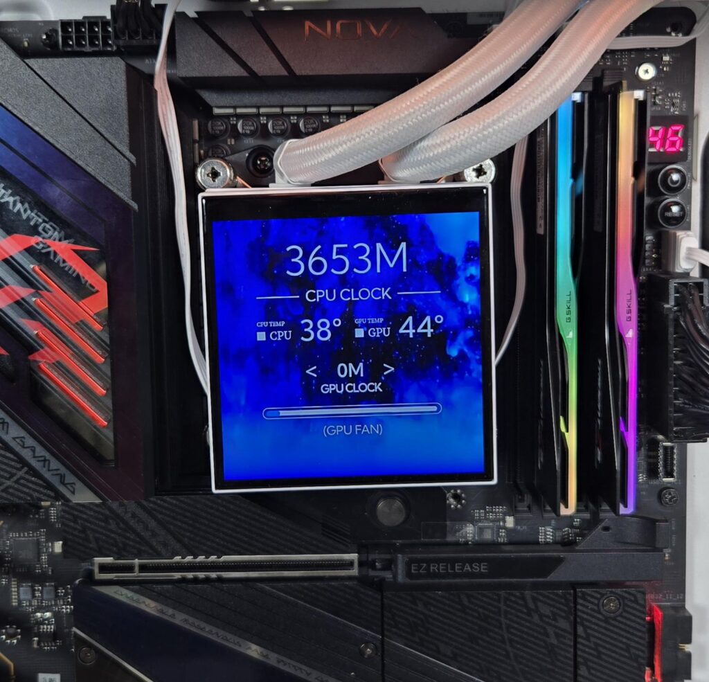 Gamemax Glacier 360 LCD AIO White Review: A Performance Beast 37 Gamemax Glacier 360 White Display 3