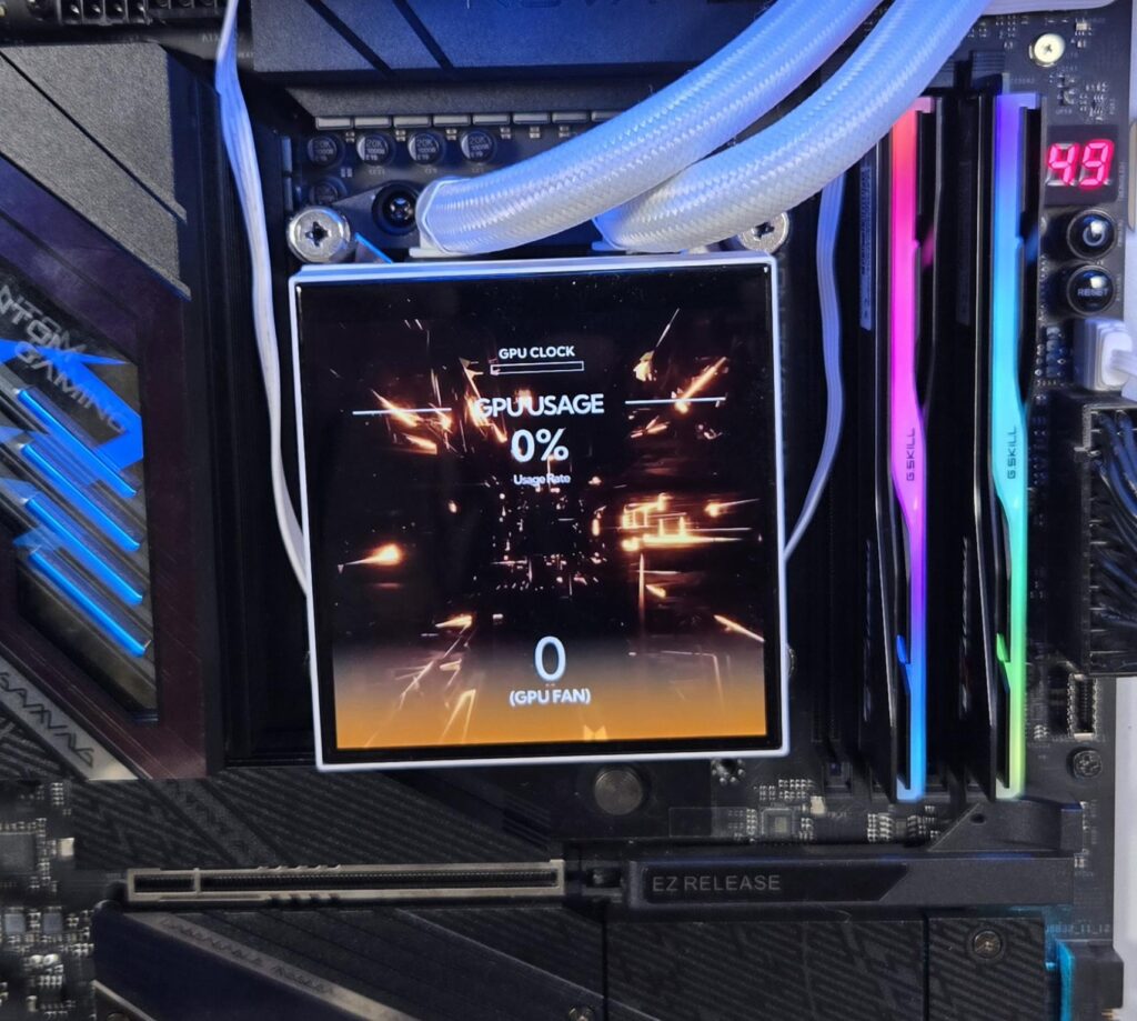 Gamemax Glacier 360 LCD AIO White Review: A Performance Beast 39 Gamemax Glacier 360 White Display 5