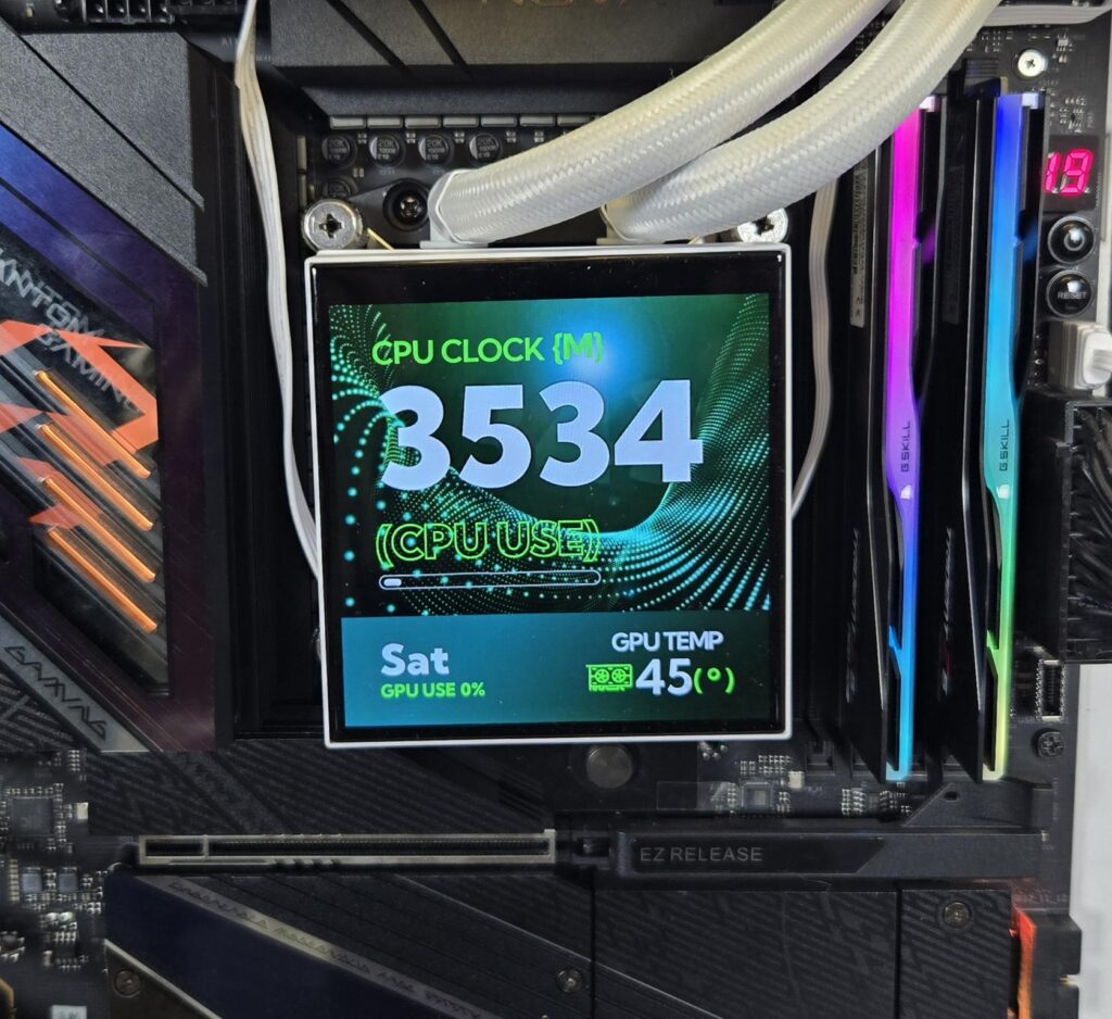Gamemax Glacier 360 LCD AIO White Review: A Performance Beast 40 Gamemax Glacier 360 White Display 6