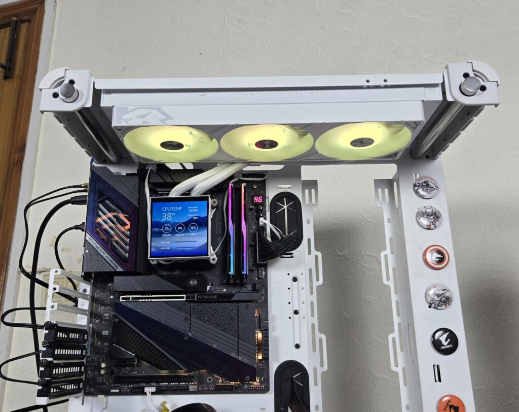 Gamemax Glacier 360 LCD AIO White Review: A Performance Beast 52 Gamemax Glacier 360 White RGB 3