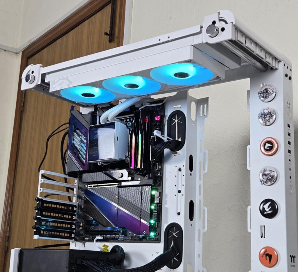 Gamemax Glacier 360 LCD AIO White Review: A Performance Beast 53 Gamemax Glacier 360 White RGB 4