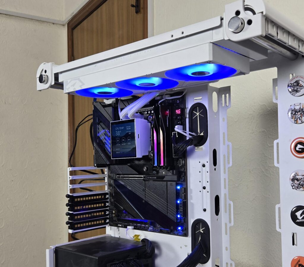 Gamemax Glacier 360 LCD AIO White Review: A Performance Beast 56 Gamemax Glacier 360 White RGB 7
