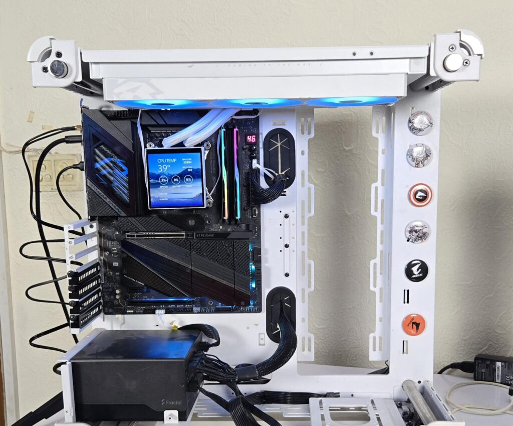 Gamemax Glacier 360 LCD AIO White Review: A Performance Beast 57 Gamemax Glacier 360 White RGB 8