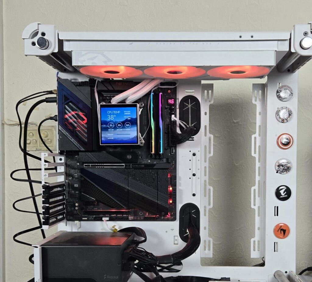 Gamemax Glacier 360 LCD AIO White Review: A Performance Beast 58 Gamemax Glacier 360 White RGB 9