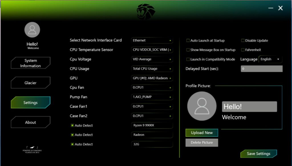 Gamemax Glacier 360 LCD AIO White Review: A Performance Beast 29 Gamemax Glacier 360 White Software 3