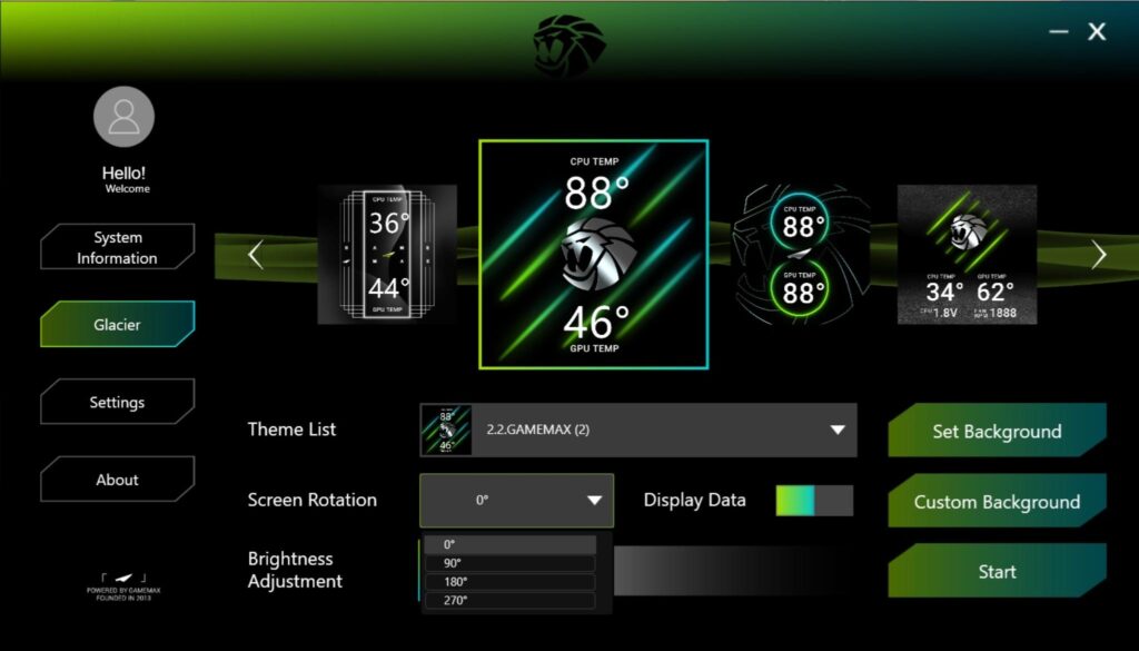 Gamemax Glacier 360 LCD AIO White Review: A Performance Beast 32 Gamemax Glacier 360 White Software 6