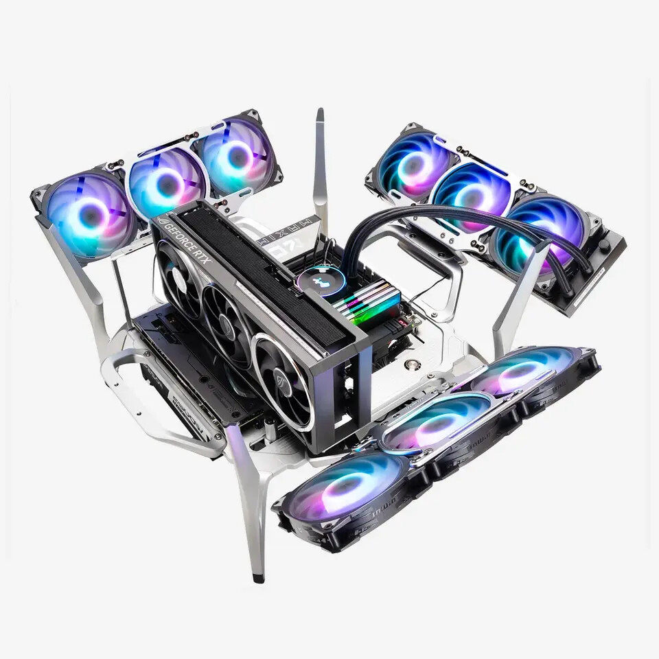 In Win SHIFT open-frame chassis brings stunning design and flexible builds 2 In Win SHIFT open frame case 3 1