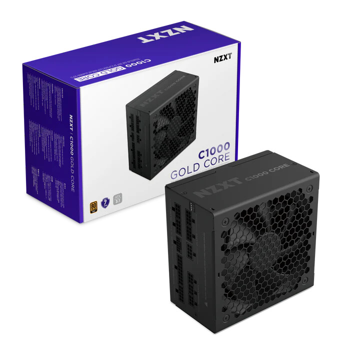 NZXT launches powerful C Series Gold Core PSUs with modern features 2 NZXT C Series Gold Core power supply units 2