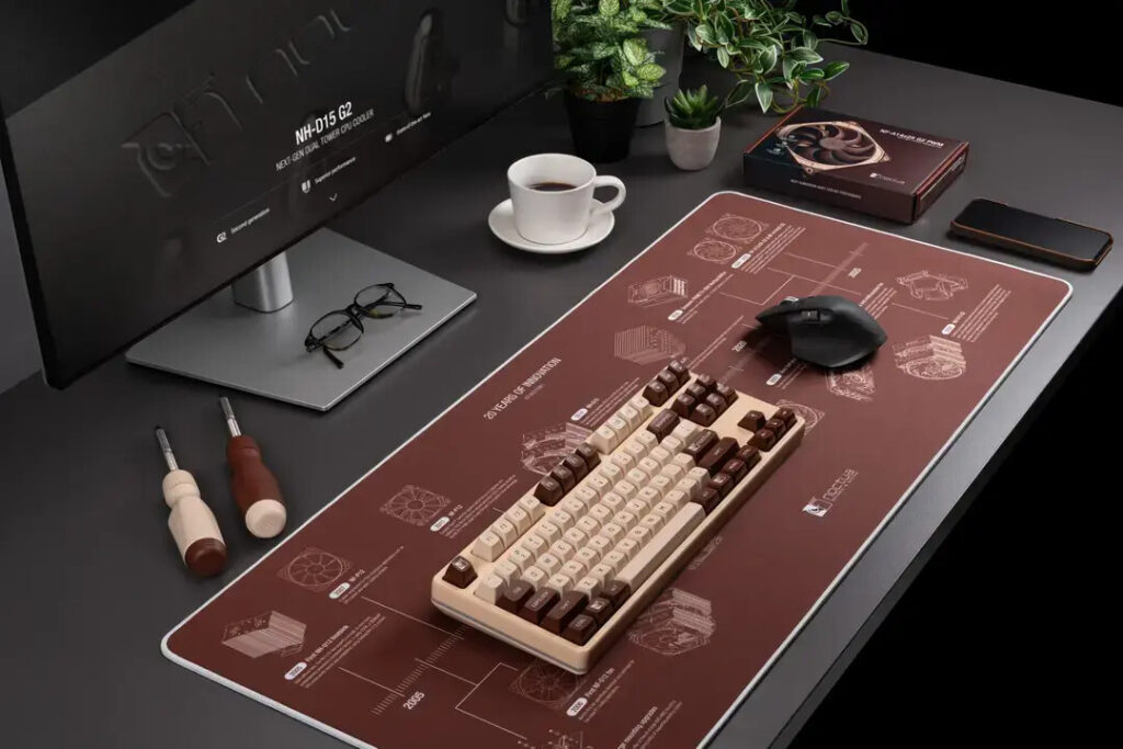 Noctua 20th anniversary celebration brings new website and premium desk mat 2 Noctua 20th anniversary celebration 2