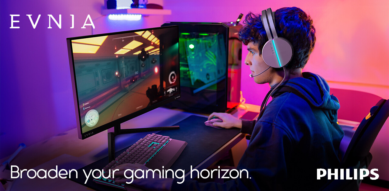 Philips Evnia 25M2N3200U brings blazing speed and clarity for gamers