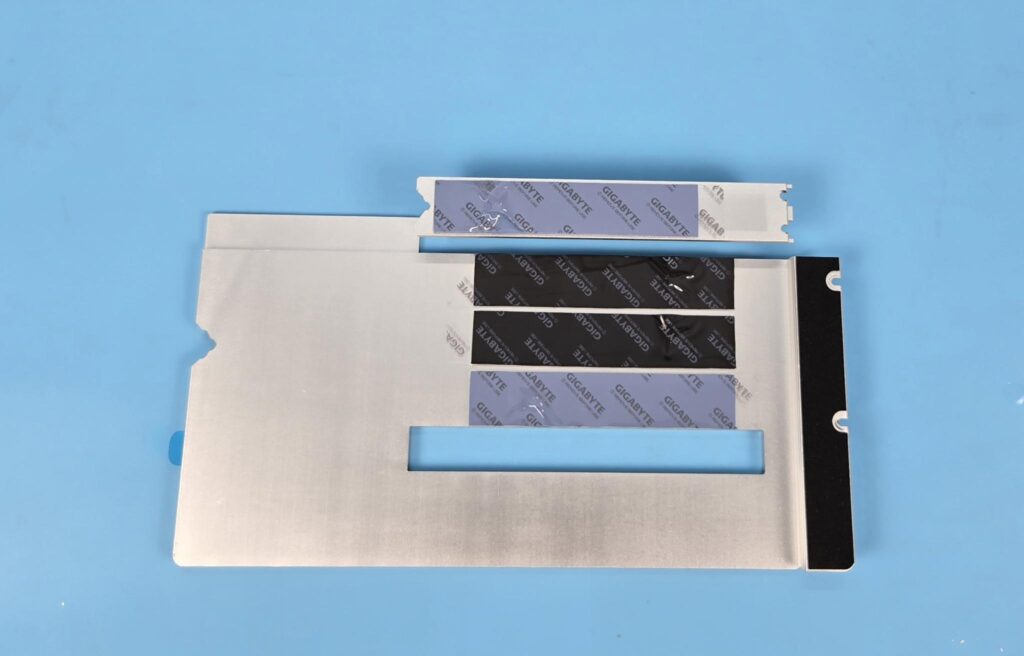 GIGABYTE X870 AORUS STEALTH ICE Review 20 X870 AORUS Stealth ICE M.2 NVMe Covers