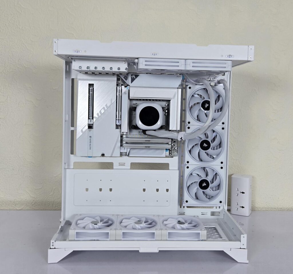 GIGABYTE X870 AORUS STEALTH ICE Review 70 X870 AORUS Stealth ICE Test Build 2