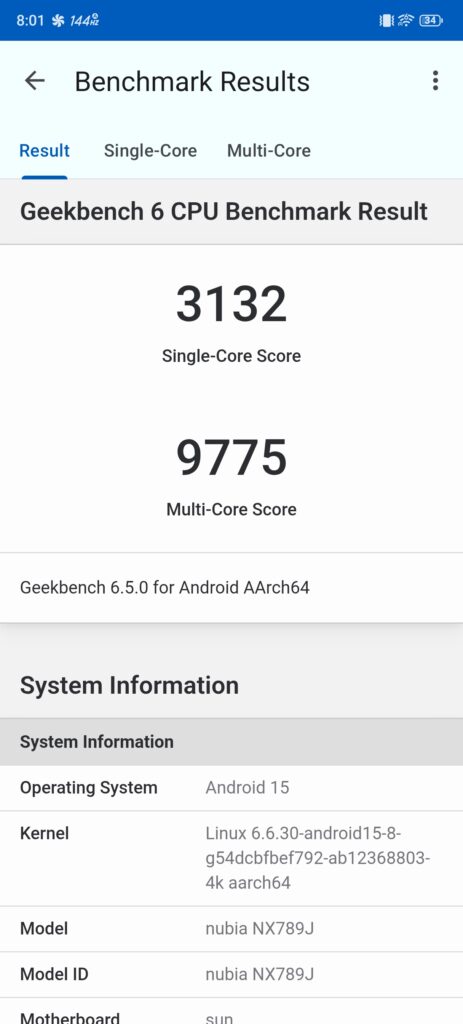 REDMAGIC 10S Pro review: The ultimate gaming beast of 2025 25 ZTE nubia Redmagic 10s Pro Performance benchmark 2