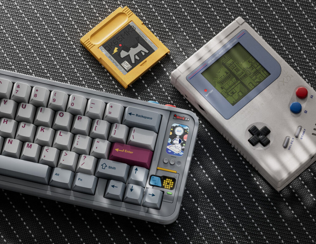 Qwertykeys QK65 V3 Retro Keyboard Shines With Impressive New Features 5 Qwertykeys QK65 V3 customiseable screen