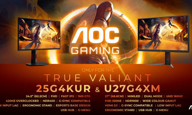 AOC U27G4XM shines with MiniLED power as AGON launches new 420 Hz gaming monitor