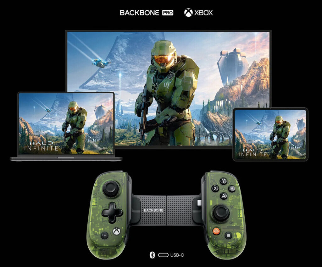 Backbone Pro Xbox Edition brings powerful and flexible gaming to all devices 3 Backbone Pro Xbox Edition mobile controller 2