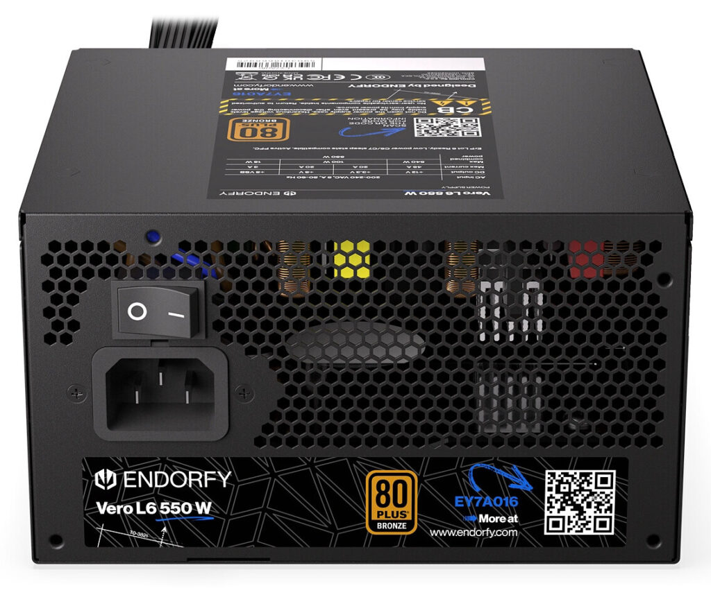 New Vero L6 power supplies from Endorfy bring powerful and quiet performance 1 Endorfy Vero L6 4