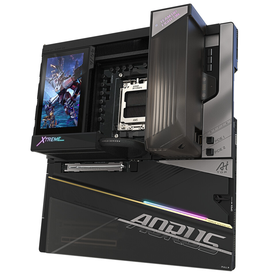 GIGABYTE unveils powerful X870E AORUS XTREME motherboard with smart AI performance 5 GIGABYTE X870E AORUS XTREME motherboard 3