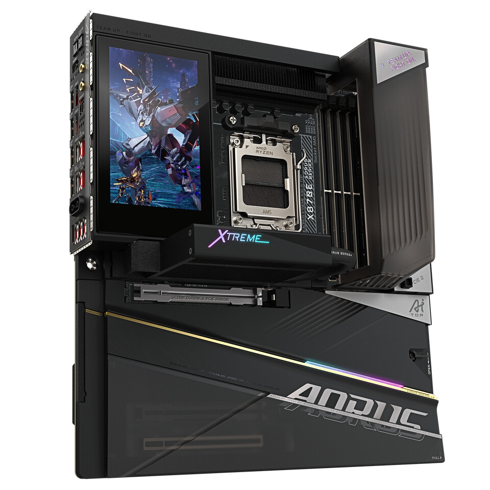 GIGABYTE unveils powerful X870E AORUS XTREME motherboard with smart AI performance 2 GIGABYTE X870E AORUS XTREME motherboard 4